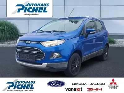 Gebraucht Ford Ecosport Titanium 125 PS (91 kW) 2015 Blau(metallic) SUV