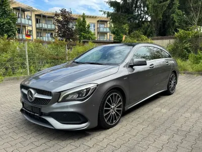 Gebraucht Mercedes CLA220 AMG line 177 PS (130 kW) 2017 Grau Coupé