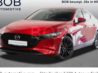 Gebraucht Mazda 3 Exclusive 186 PS (136 kW) 2024 Rot Limousine