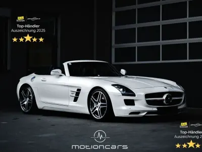 Brugt Mercedes SLS AMG AMG 571 HK (419 kW) 2012 Hvid Cabriolet