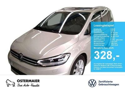 Gebraucht VW Touran Highline 150 PS (110 kW) 2024 Ivory silver metallic Van / Kleinbus