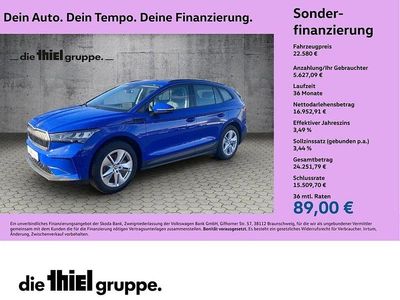 Gebraucht Skoda Enyaq iV Loft 108 kW (148 PS) 2023 Blau SUV