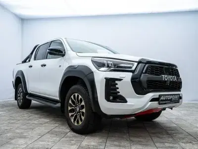 Brugt Toyota HiLux Sport 204 HK (150 kW) 2024 Hvid Pickup / Ladvogn