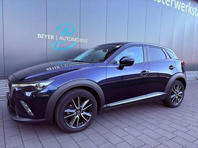 Gebraucht Mazda CX-3 Sports-Line 120 PS (88 kW) 2018 Blau SUV