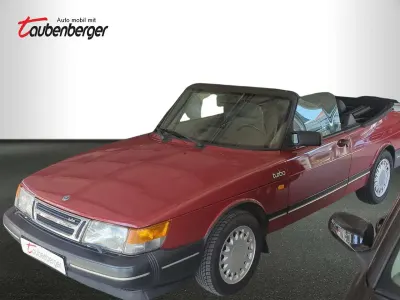 Gebraucht Saab 900 Cabriolet 160 PS (117 kW) 1989 Kirschrot Cabrio