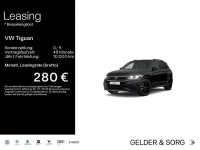 Gebraucht VW Tiguan R-line 150 PS (110 kW) 2023 Deep black perleffekt SUV