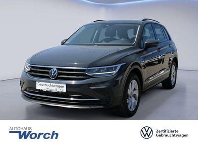 Uranograu Gebraucht 2021 VW Tiguan Life SUV | 32.450 € (Etwas zu teuer)