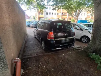 Gebraucht Opel Zafira 2005 Schwarz Van / Kleinbus