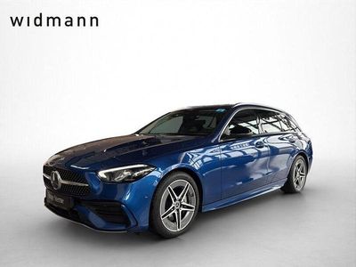 Gebraucht Mercedes C300 AMG 265 PS (194 kW) 2022 Metalliclack spektralblau Kombi