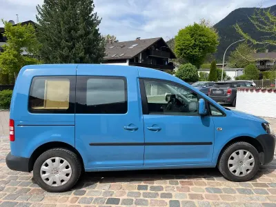 Gebraucht VW Caddy 75 PS (55 kW) 2013 Blau Van / Kleinbus