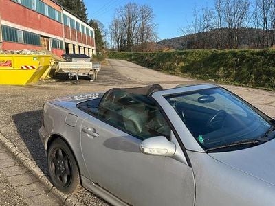 Gebraucht Mercedes SLK230 193 PS (141 kW) 2002 Silber Cabrio