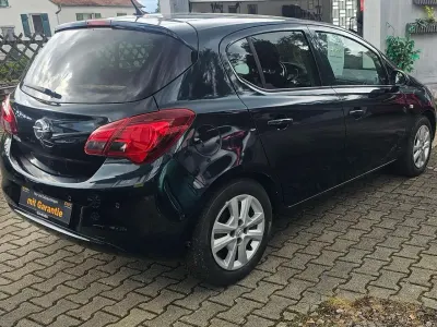 Gebraucht Opel Corsa Edition 69 PS (50 kW) 2015 Smaragd grün Kleinwagen