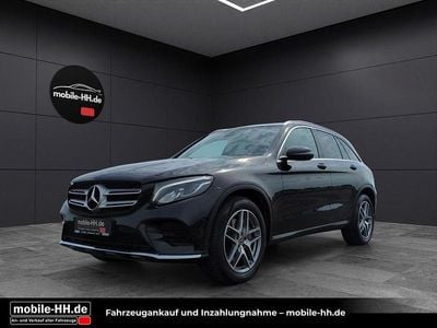 Gebraucht Mercedes GLC220 AMG line 170 PS (125 kW) 2018 Obsidianschwarz  lack SUV