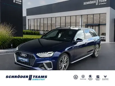 Gebraucht Audi A4 S-Line 204 PS (150 kW) 2022 Blau Kombi