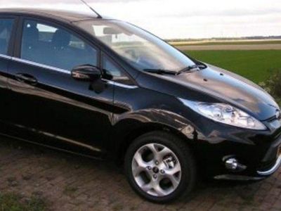 Gebraucht Ford Fiesta Titanium 82 PS (60 kW) 2011 Schwarz Kleinwagen