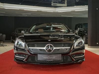 Obsidianschwarz metallic Gebraucht 2013 Mercedes SL350 AMG Cabrio | 47.490 € (Teuer)
