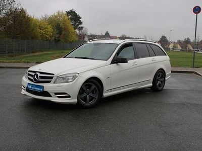 Usata Mercedes C220 AMG 170 CV (125 kW) 2010 Bianco Station wagon