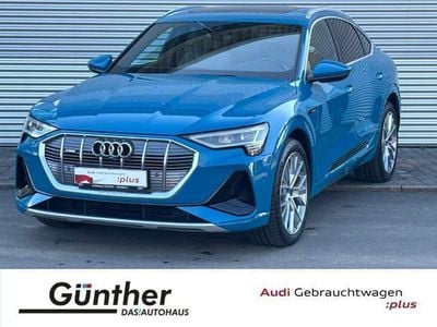 Gebraucht Audi e-tron Sportback S-Line 300 kW (408 PS) 2020 Blau SUV