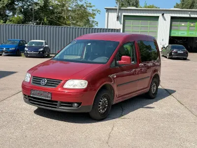 Gebraucht VW Caddy Life 109 PS (80 kW) 2008 Rot Van / Kleinbus