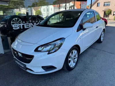 Gebraucht Opel Corsa Selection 69 PS (50 kW) 2017 Weiß Kleinwagen