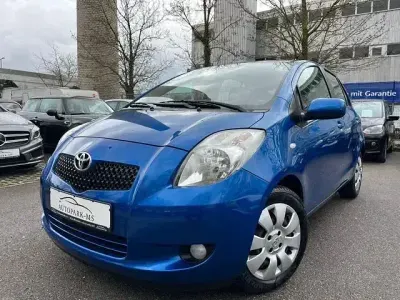Brugt Toyota Yaris Sol 69 HK (50 kW) 2007 Blå Hatchback