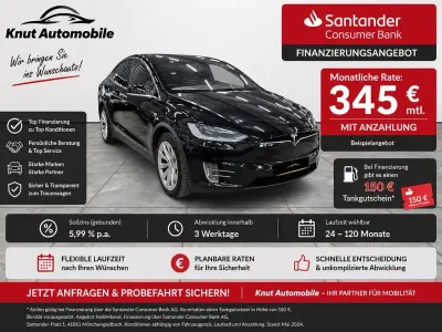 Begagnad Tesla Model X 311 kW (423 HK) 2018 Svart SUV