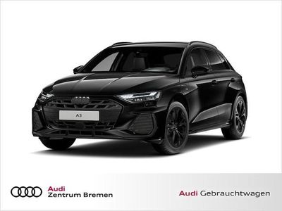 Mythosschwarz metallic Gebraucht 2025 Audi A3 Sportback e-tron S-Line Kleinwagen | 57.440 €