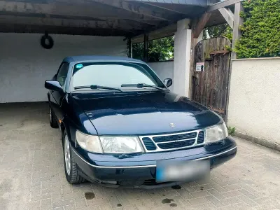 Gebraucht Saab 900 Cabriolet 185 PS (136 kW) 1997 Blau Cabrio