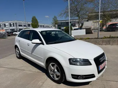 Brugt Audi A3 Ambition 105 HK (77 kW) 2011 Hvid Hatchback