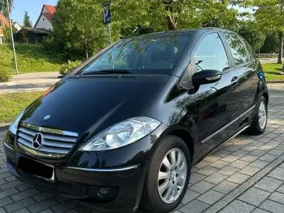 Używany Mercedes A170 Avantgarde 120 KM (88 kW) 2007 Czarny Sedan/Limuzyna