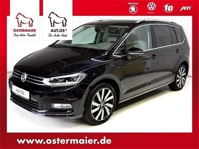 Schwarz metallic Gebraucht 2016 VW Touran Highline Van / Kleinbus | 29.660 € (Teuer)