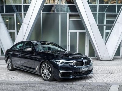Schwarz Gebraucht 2019 BMW M550 Performance Limousine | 51.990 € (Fairer Preis)