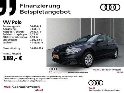 Gebraucht VW Polo Life 80 PS (58 kW) 2023 Schwarz Kleinwagen