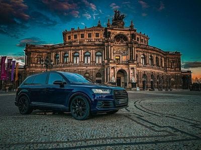 Second-hand Audi SQ7 436 CP (320 kW) 2017 Albastru SUV