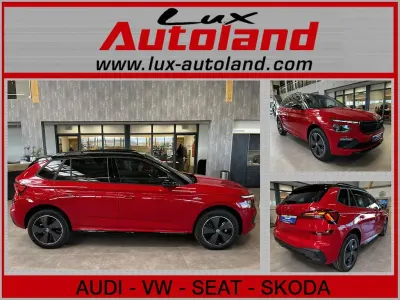 Neu Skoda Kamiq Monte Carlo 150 PS (110 kW) 2025 Rot SUV