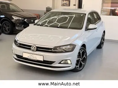 Gebraucht VW Polo Highline 95 PS (69 kW) 2019 Weiß Kleinwagen