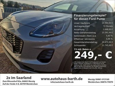 Neu Ford Puma Titanium 125 PS (91 kW) 2026 Silber SUV