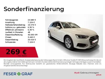 Gebraucht Audi A4 Ambiente 163 PS (119 kW) 2023 Weiß Kombi