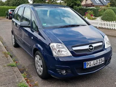 Gebraucht Opel Meriva 75 PS (55 kW) 2009 Blau Van / Kleinbus