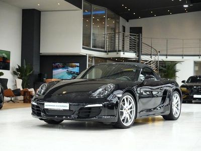 Gebraucht Porsche Boxster Black Edition 265 PS (194 kW) 2015 Tiefschwarzmetallic Cabrio