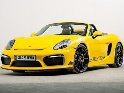 Gebraucht Porsche Boxster 375 PS (275 kW) 2016 Gelb Cabrio
