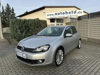 Gebraucht VW Golf VI Highline 160 PS (117 kW) 2008 Silber Kleinwagen