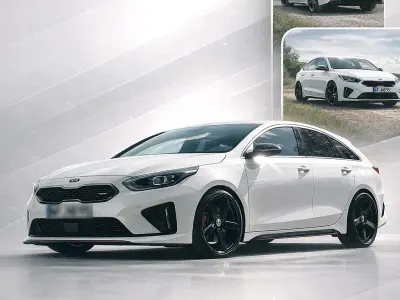 Gebraucht Kia ProCeed GT 204 PS (150 kW) 2019 Weiß Kombi