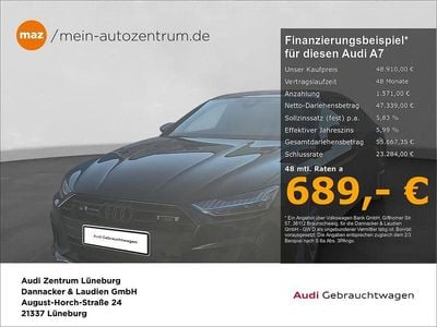 Second-hand Audi A7 S-Line 299 CP (219 kW) 2023 Negru Berlinǎ