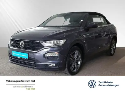 Gebraucht VW T-Roc Cabriolet R-line 150 PS (110 kW) 2021 Rauchgrau Cabrio