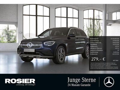 Usata Mercedes GLC300e AMG 320 CV (235 kW) 2021 Blu SUV