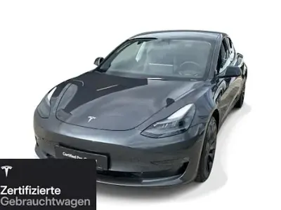 Occasion Tesla Model 3 Performance 377 kW (513 PK) 2023 Zilver Sedan