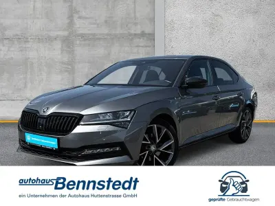 Gebraucht Skoda Superb SportLine 190 PS (139 kW) 2021 Grau Limousine