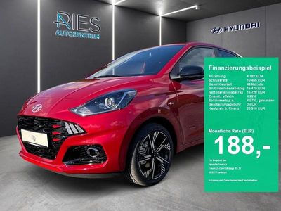 Rot Neu 2025 Hyundai i10 N Line Kleinwagen | 20.910 € (Fairer Preis)