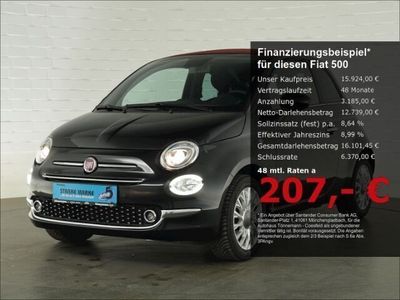 Gebraucht Fiat 500 Dolcevita 69 PS (50 kW) 2024 Schwarz Cabrio